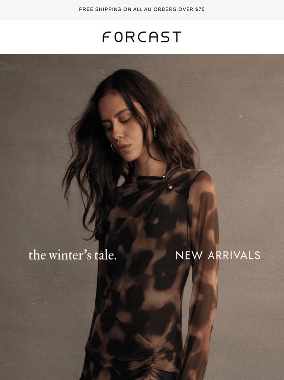 New arrivals. Up to 25% off.