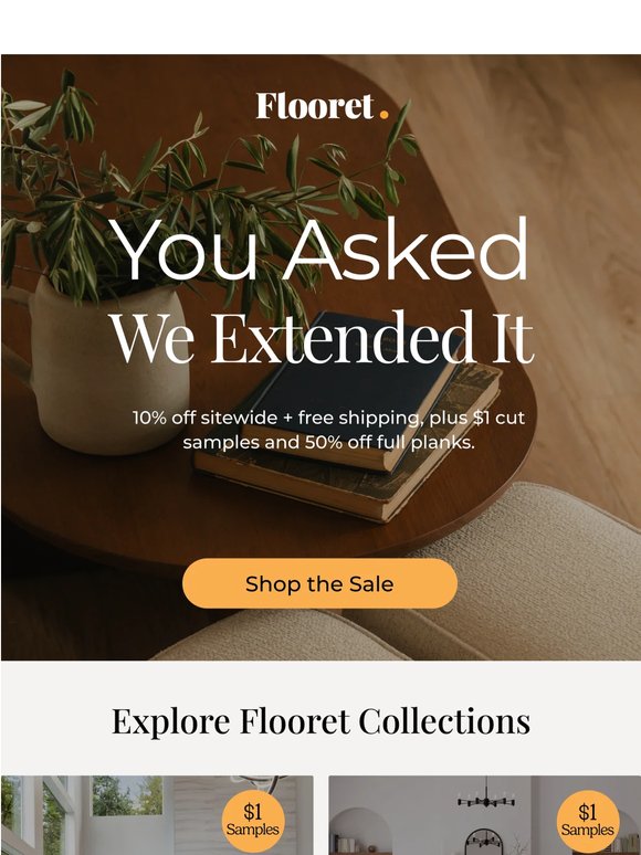 Memorial Day Sale Extended!