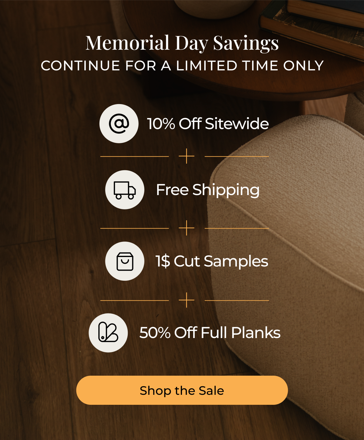 Memorial Day Sale Extended