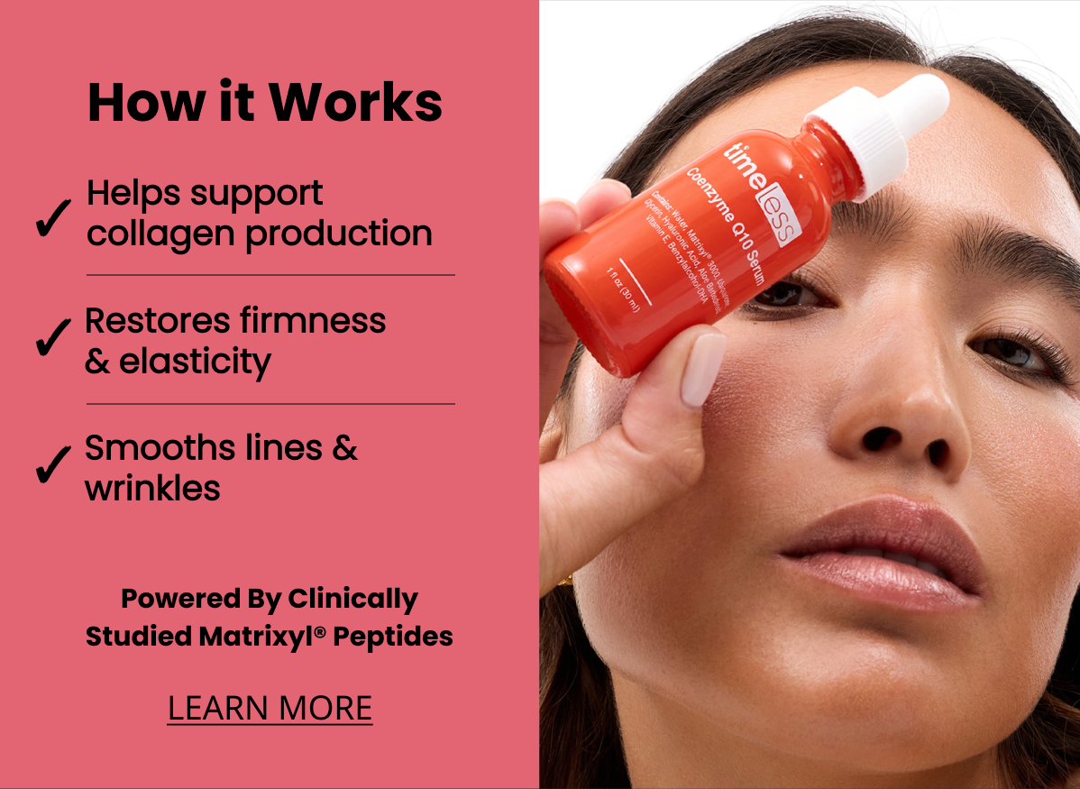timeless skincare blog on anti-aging peptide serums