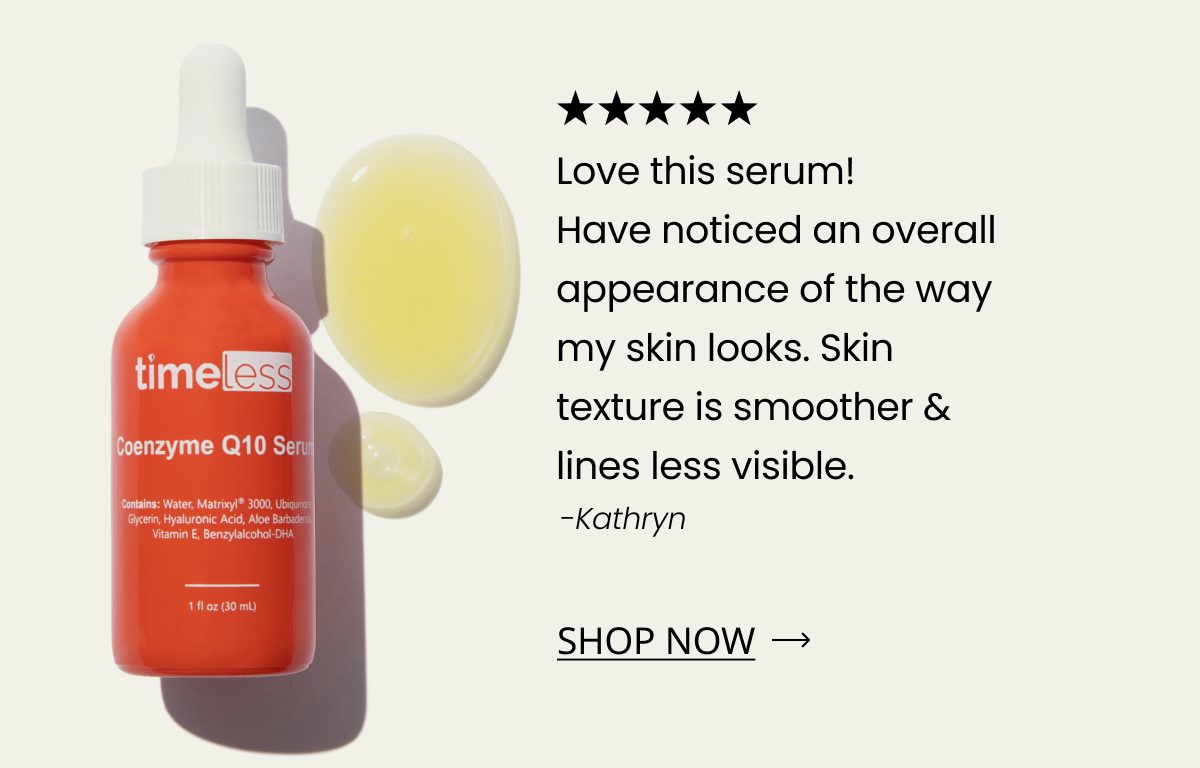 coenzyme q10 serum the anti-aging trifecta