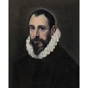Attributed to Doménikos Theotokópoulos, <br>Called El Greco <br>(Crete 1541-1614 Toledo) Portrait