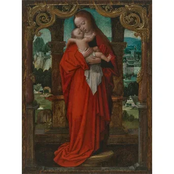 Adriaen Isenbrandt (Antwerp C. 1485-1551 Bruges) The Virgin and Child