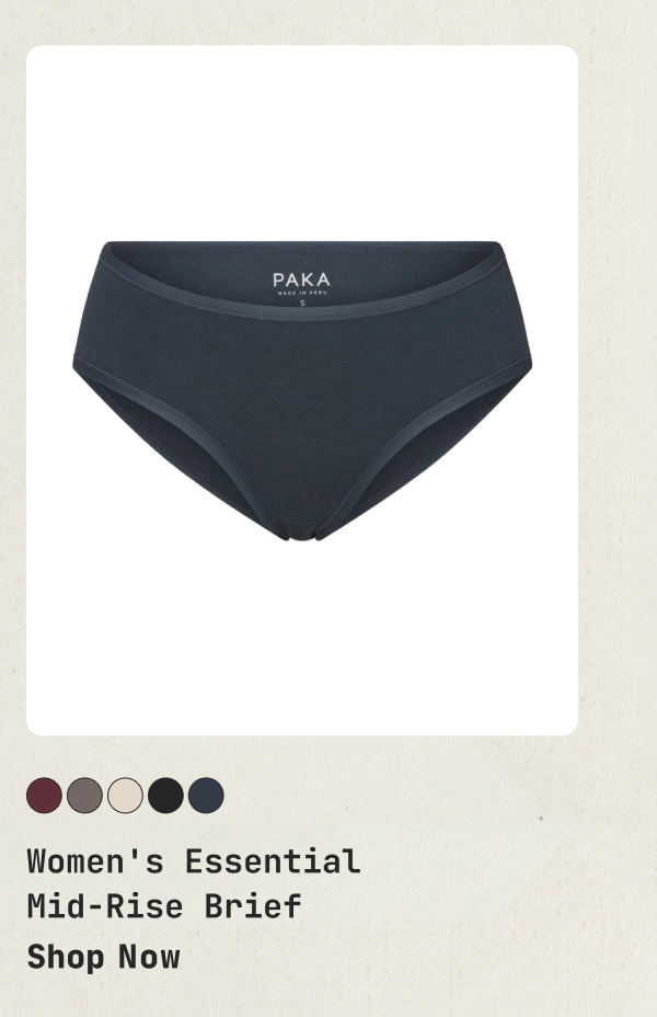 Women's Essential Mid-Rise Brief