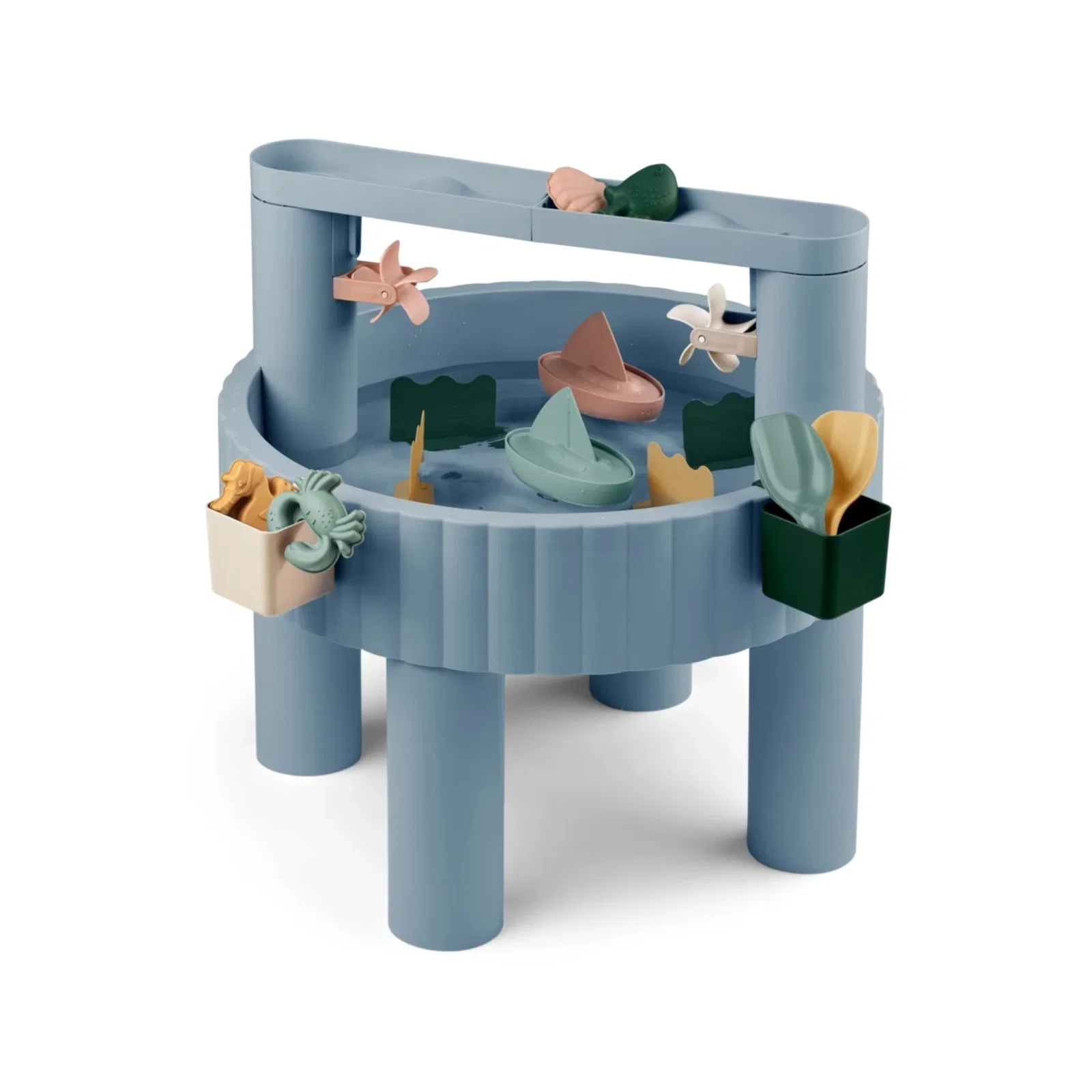 Image of Liewood Sepp Activity Table - Beach Blue Multi Mix
