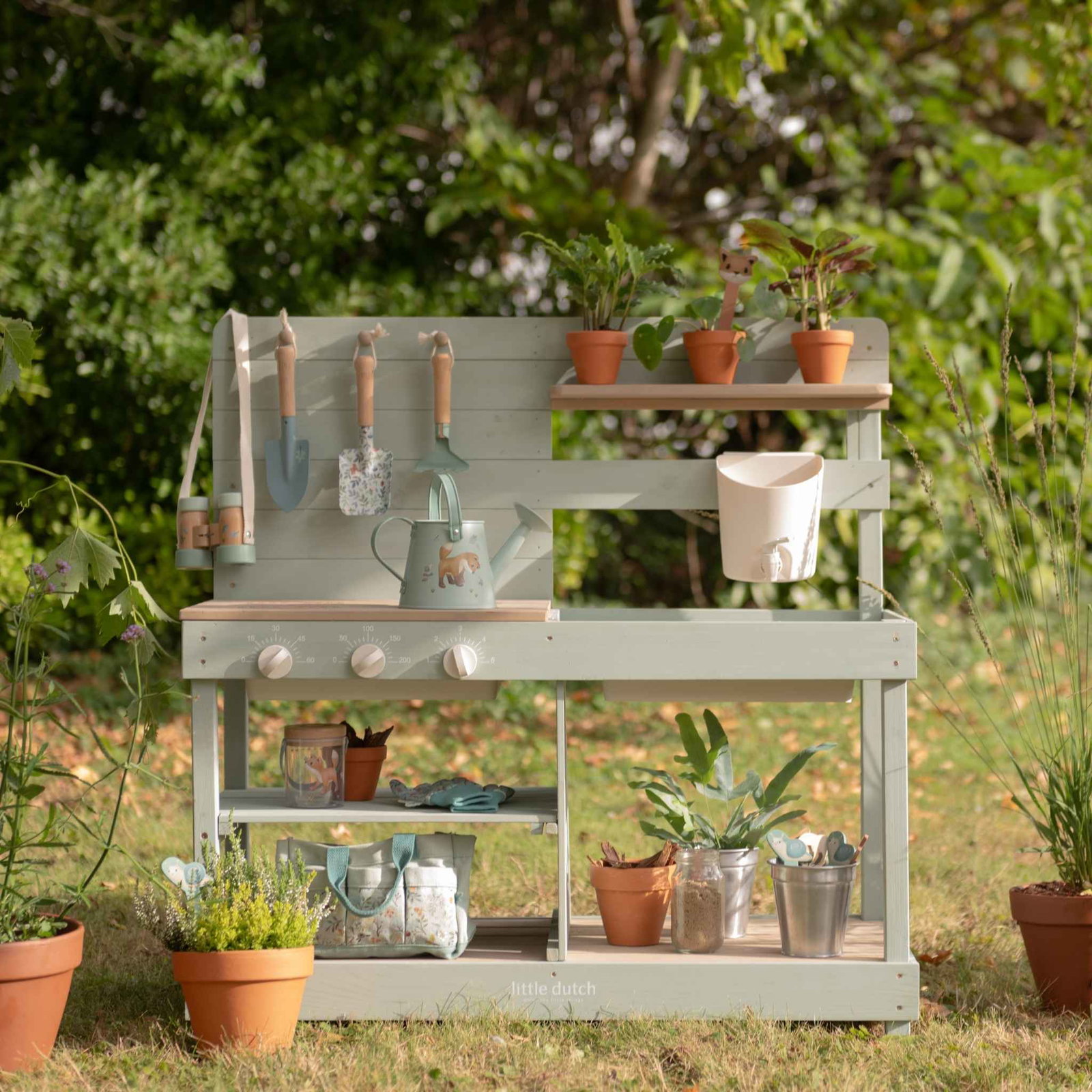 Image of Little Dutch Wooden Mud Kitchen