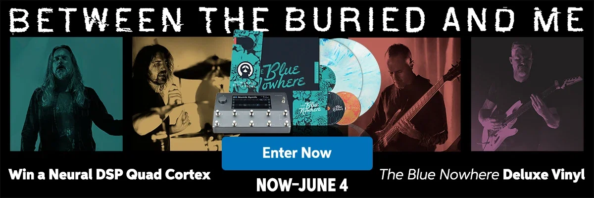 You could win a Neural DSP Quad Cortex and 'The Blue Nowhere' deluxe vinyl