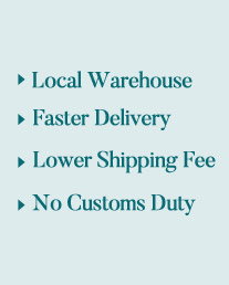 Local Warehouse Faster Delivery Lower Shipping Fee No Customs Duty