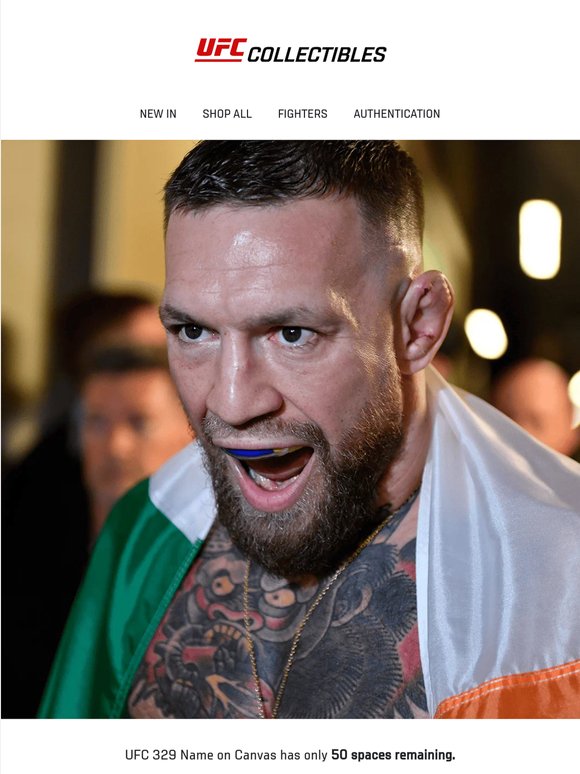 McGregor vs Holloway 2. Your Name Inside The Octagon