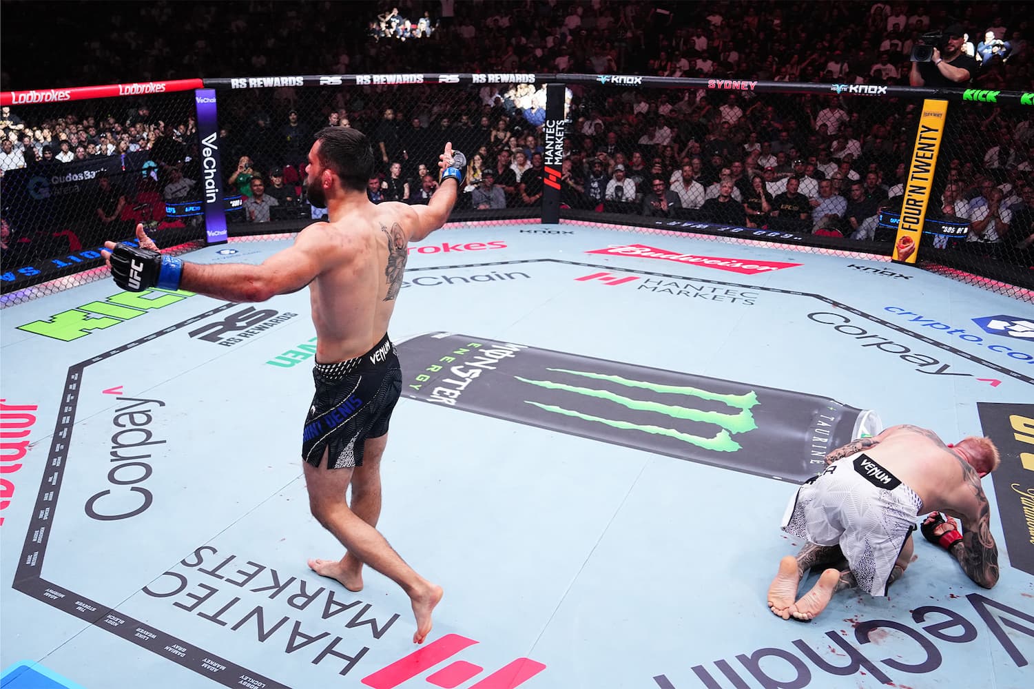 UFC 329 Name on Canvas