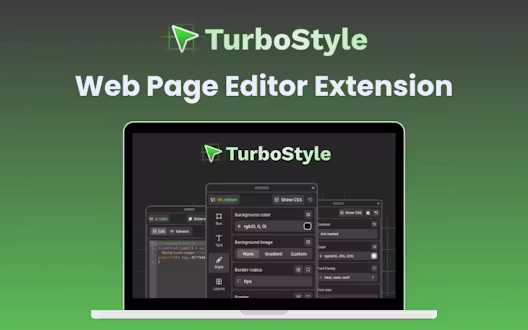 TurboStyle – Web Page Editor Extension | Lifetime Access