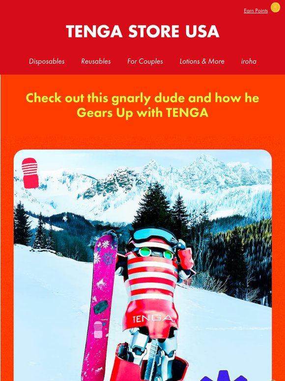 Even robots are gearing up with TENGA