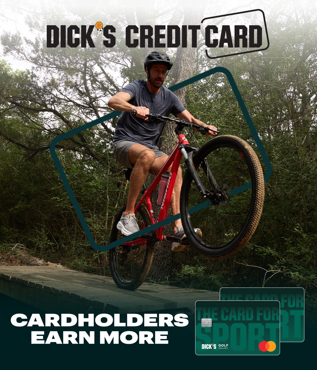  Cardholders earn more. Dick's Credit Card.
