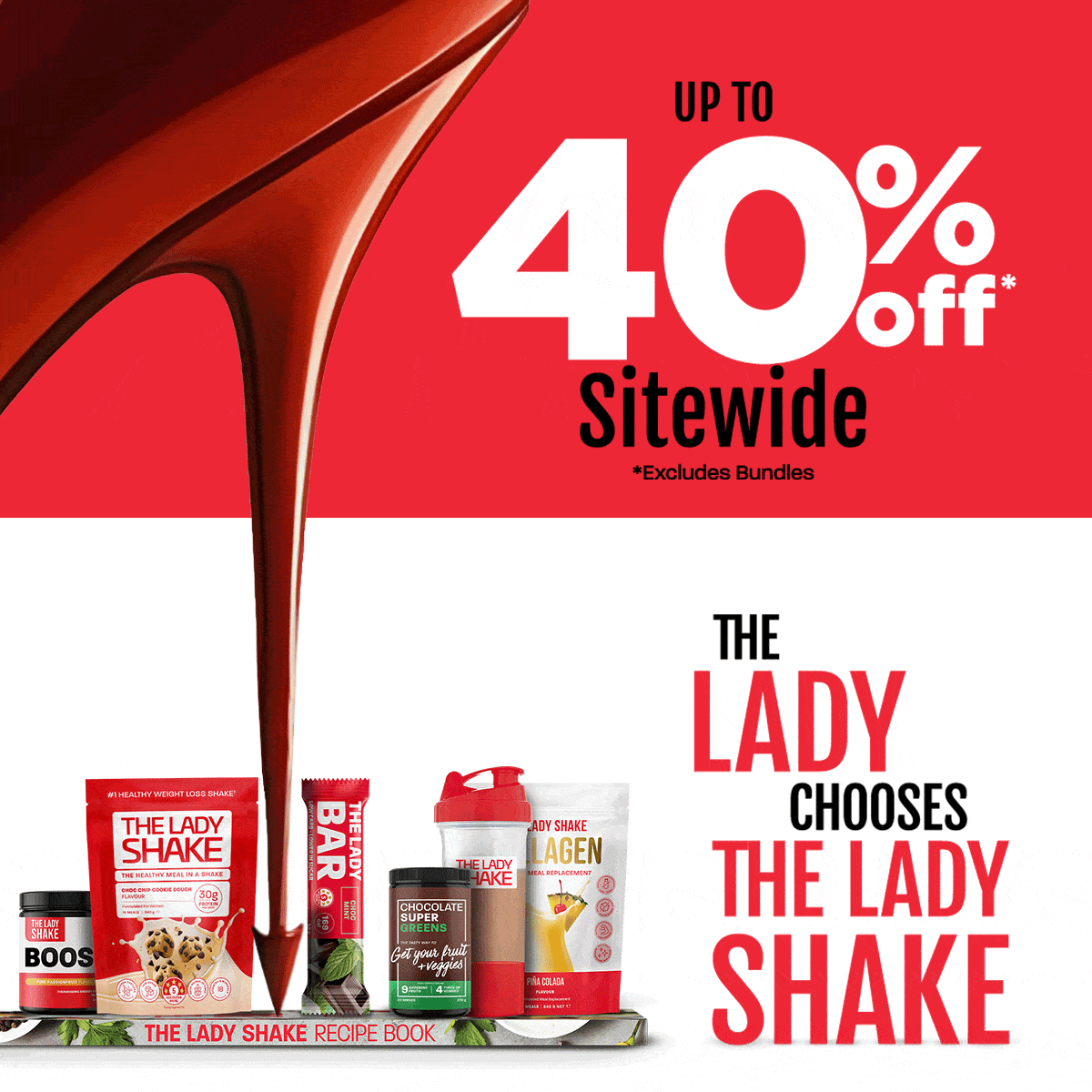 Up to 40% Off Sitewide