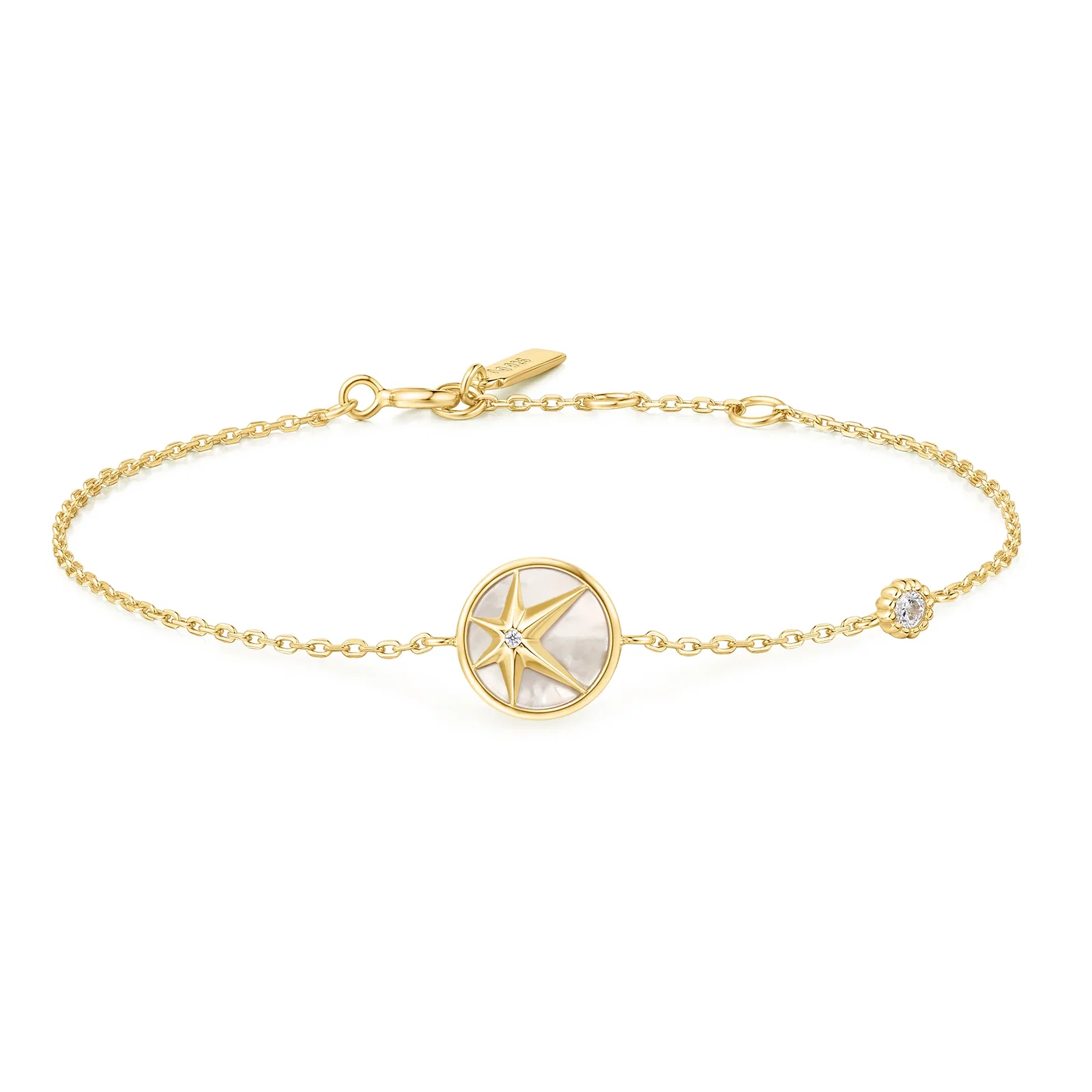 Image of Gold Star Mother-of-Pearl Bracelet