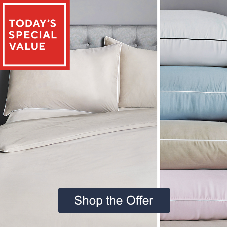Northern Nights 400TC Silky Soft Breathable Bamboo Cotton 4 Piece Duvet Set
