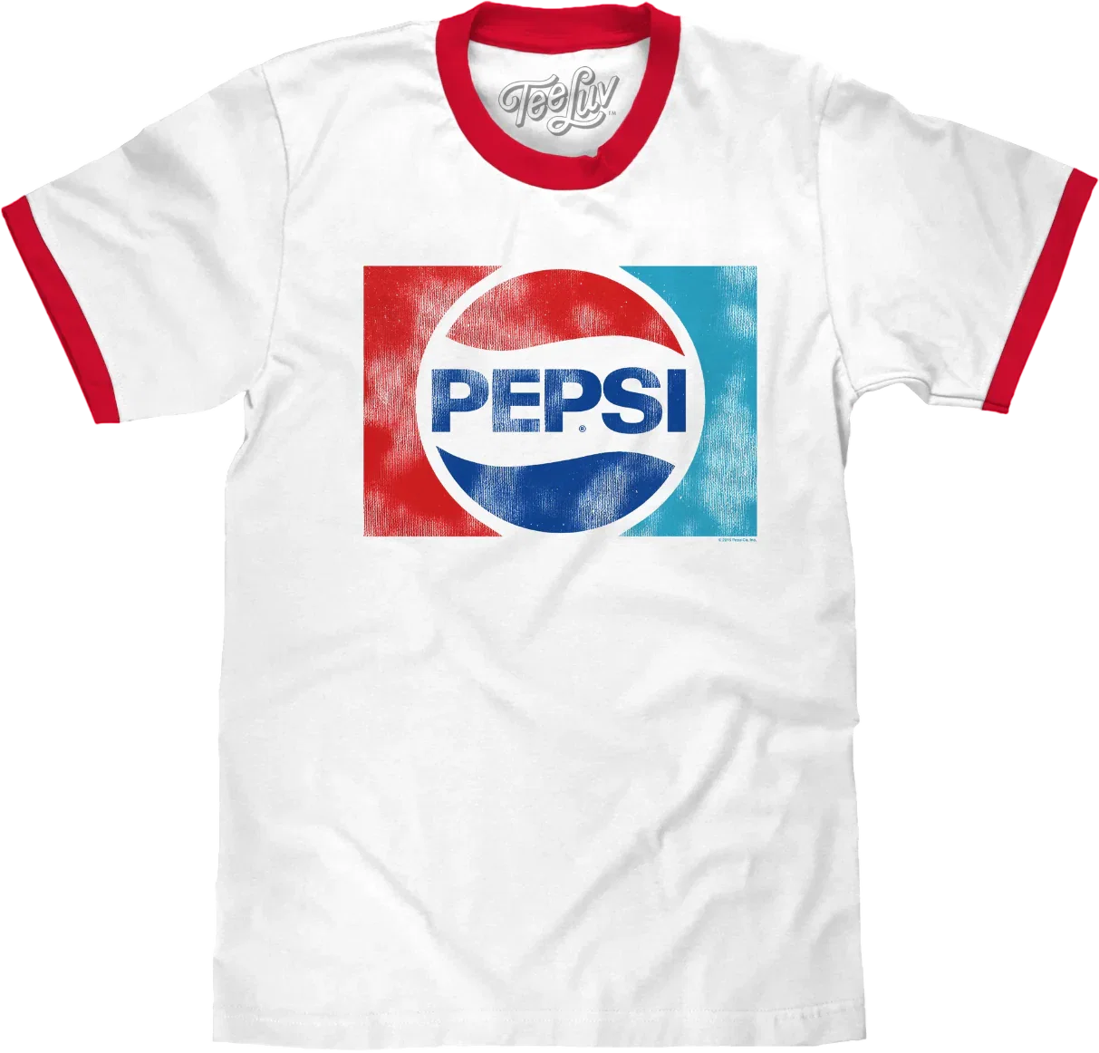 Vintage Logo Pepsi Ringer Shirt