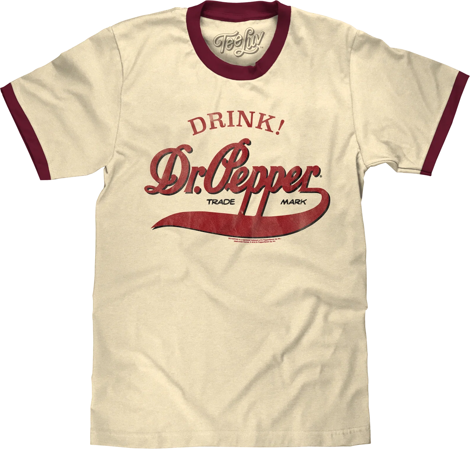 Drink Dr. Pepper Ringer Shirt