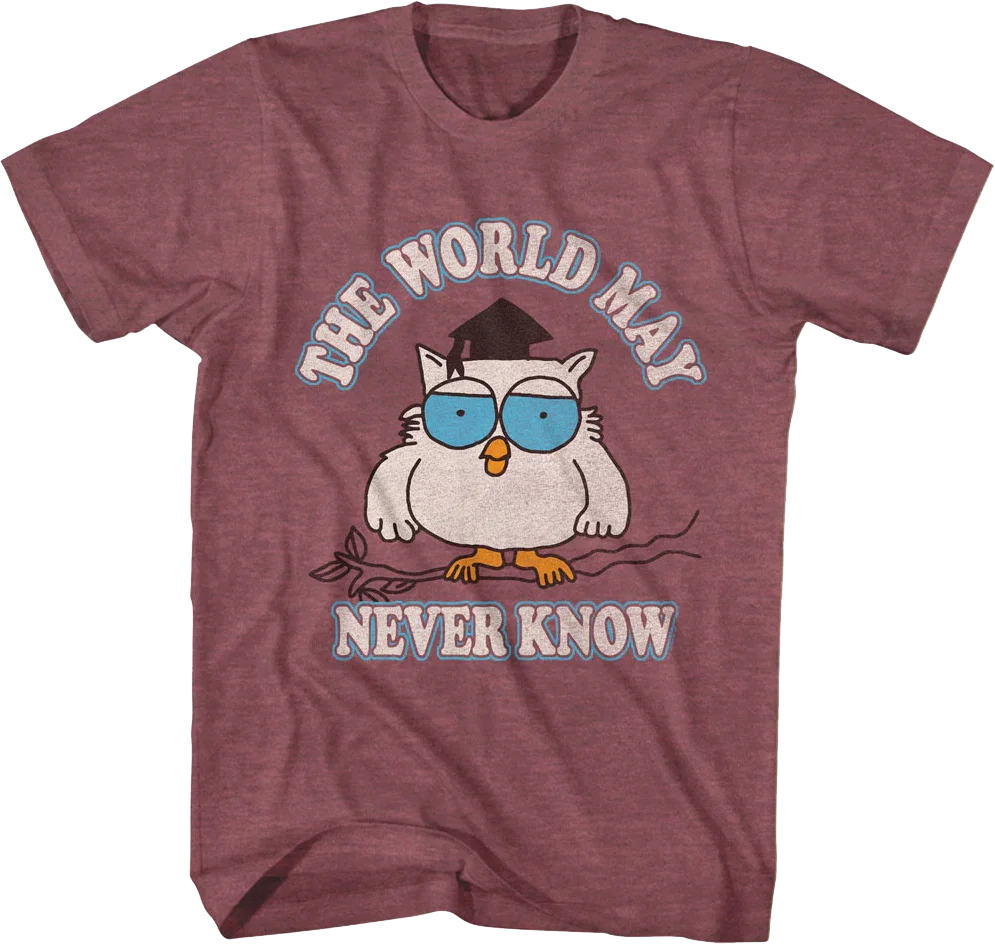 The World May Never Know Tootsie Pop T-Shirt