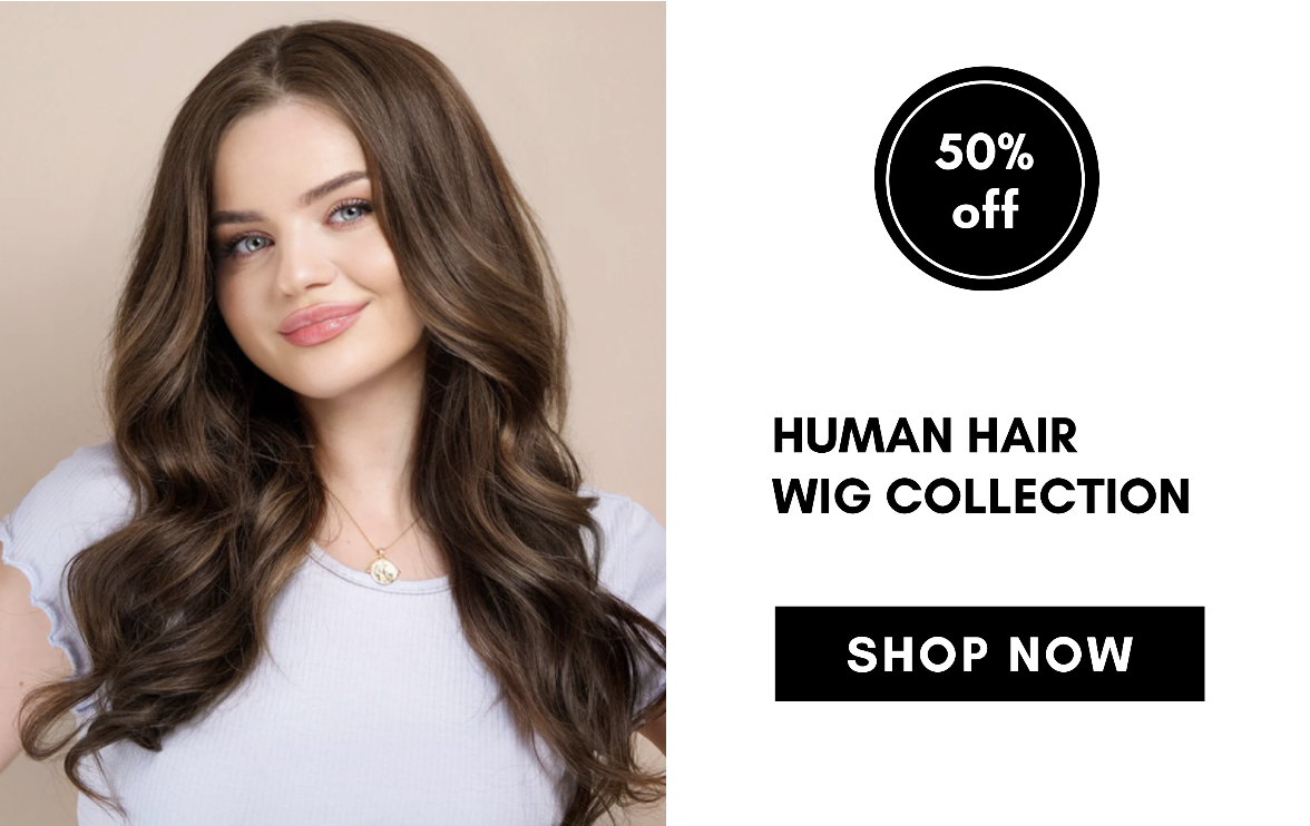 human hair wig collection SHOP NOW 50% off
