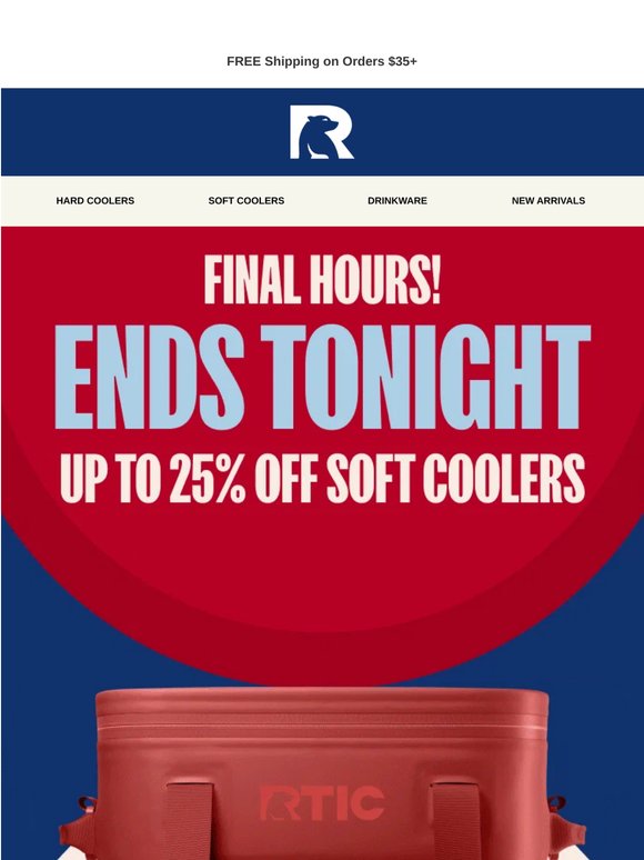 Last Chance! Up to 50% OFF Ends Tonight