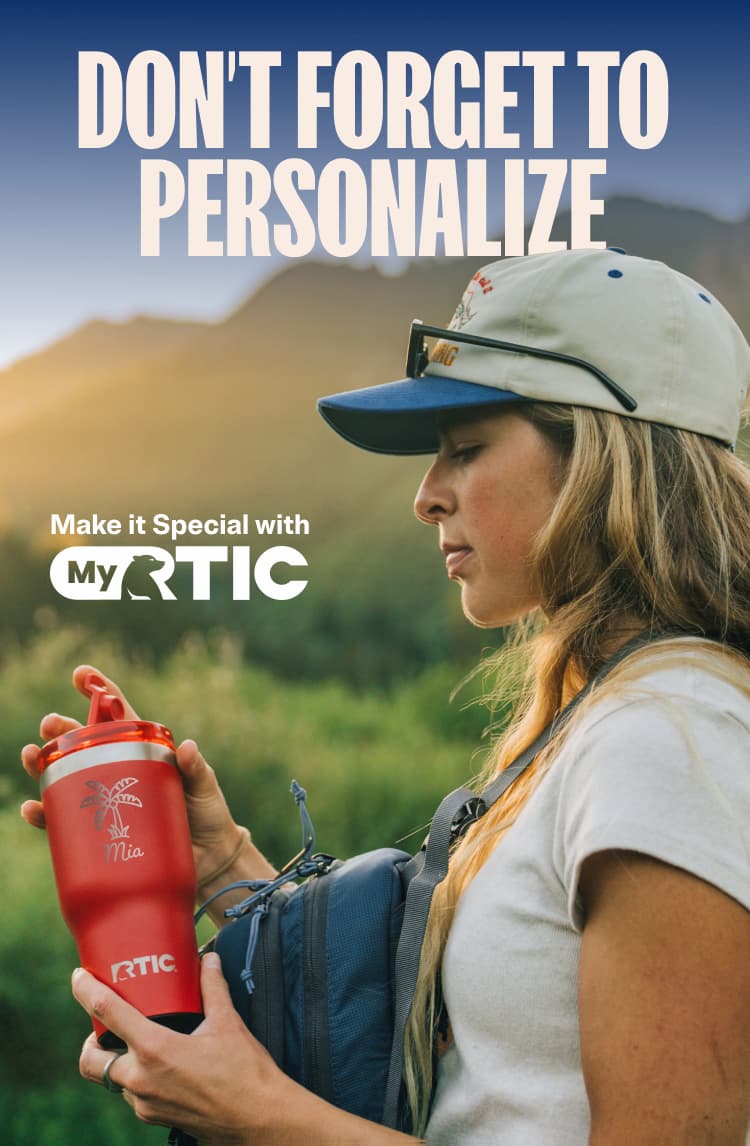 Don't forget to personalize