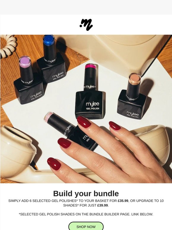 10 shades* for just £39.99 💅