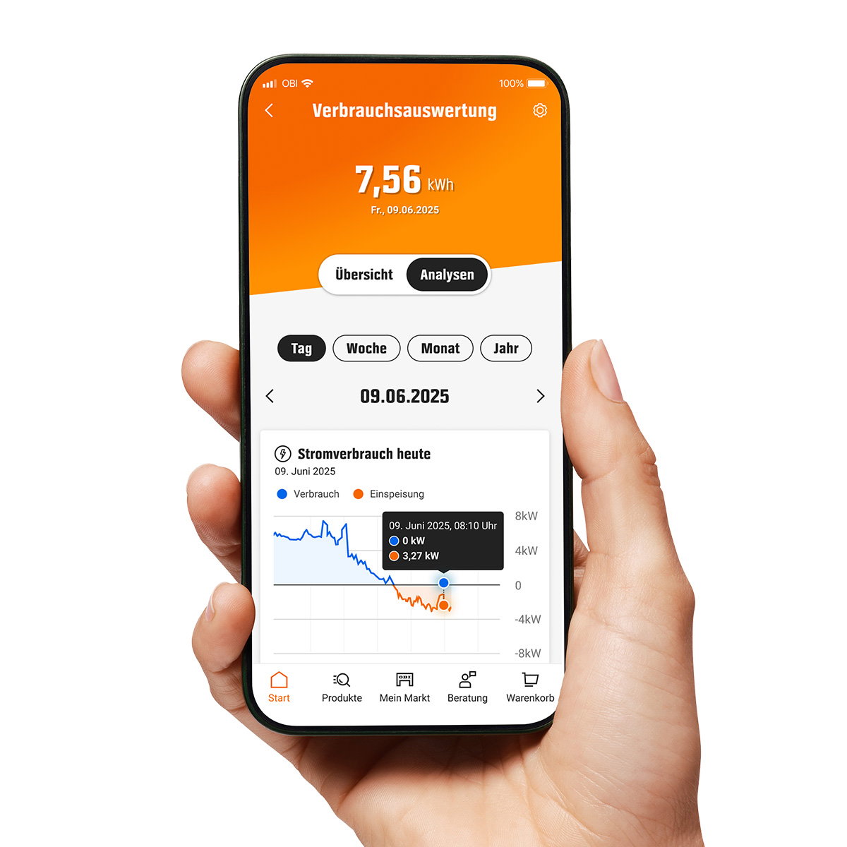 Zum Energy Tracker