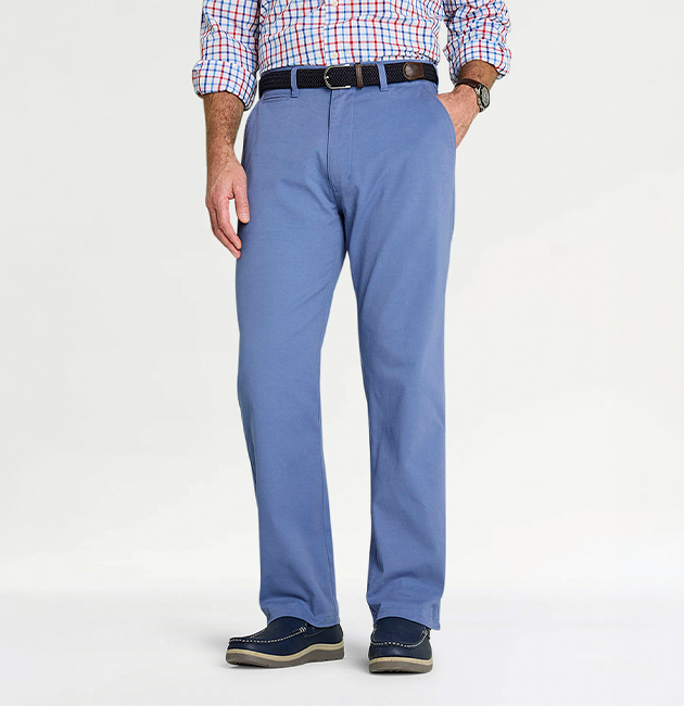 Pegasus Stretch Chino Trousers with Free Belt - MT328