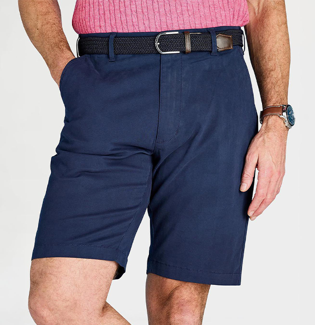 Pegasus Stretch Chino Short with Free Belt - MS237