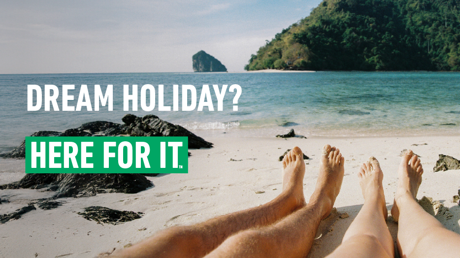 Dream holiday? Here for it.