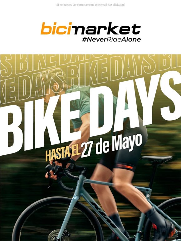🔴 Hoy acaban los Bike Days ¡Última Oportunidad!