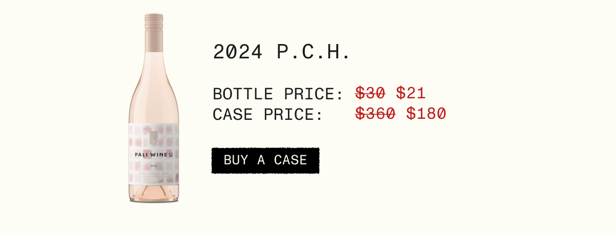 Buy 12 Bottles of ‘P.C.H.’ Rosé of Pinot Noir