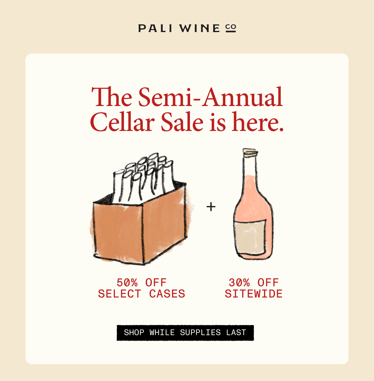 Pali Wine Co. Semi-Annual Cellar Sale