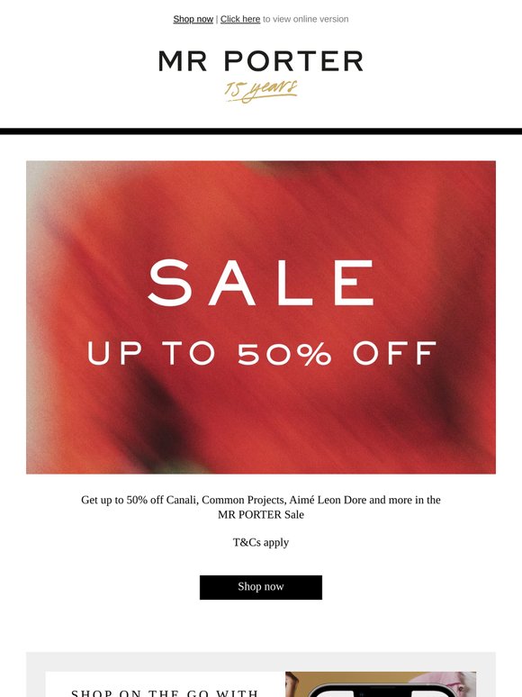 Have you shopped our Sale yet?