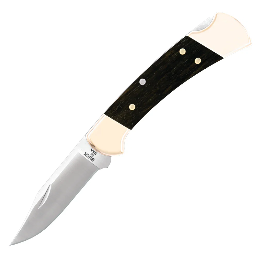 Image of Buck 112 Ranger Folding Knife with Ebony Handle