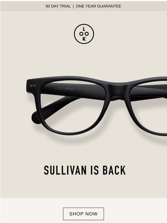 Sullivan is Restocked!
