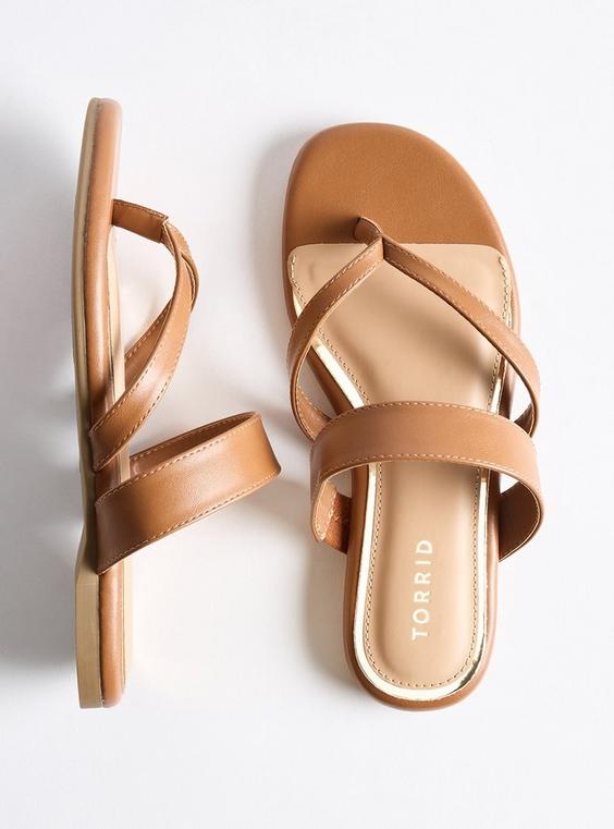Strappy Thong Sandal (WW)