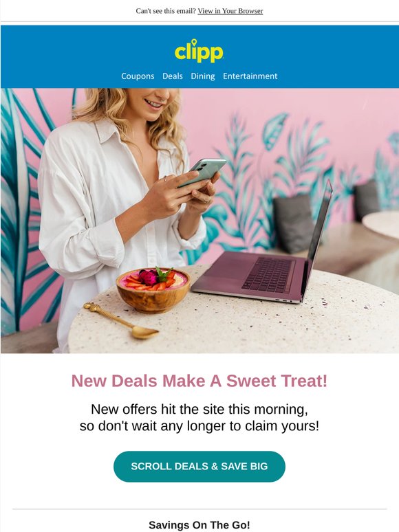 New Deals are Flying Off the Shelves!