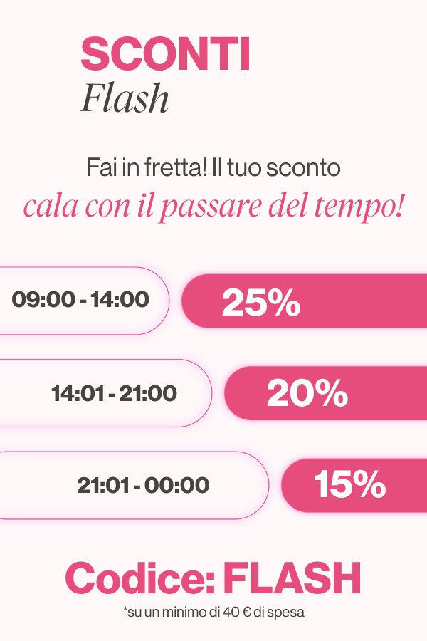 Sconti flash del mercoledì