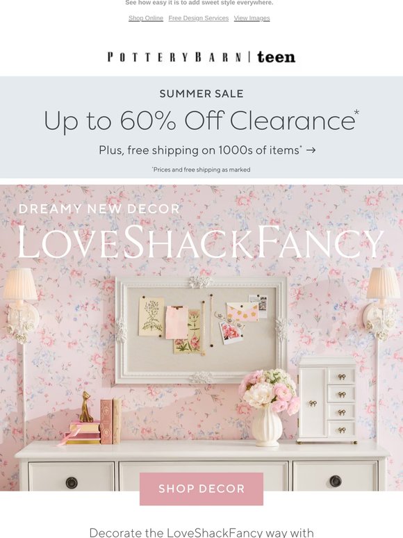 For the perfect LoveShackFancy finish 🎀✨