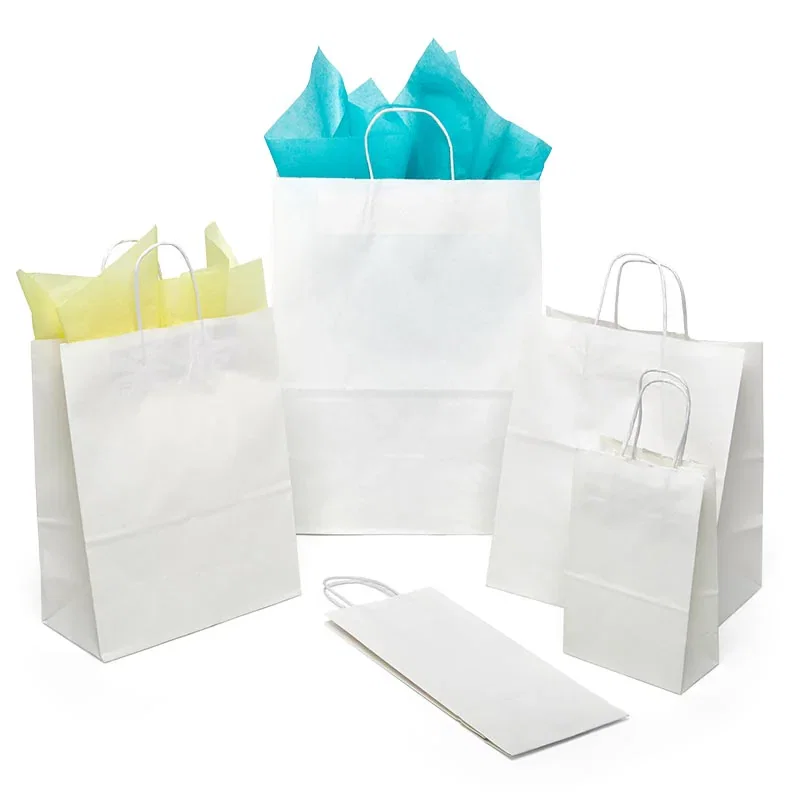 White Kraft Bags
