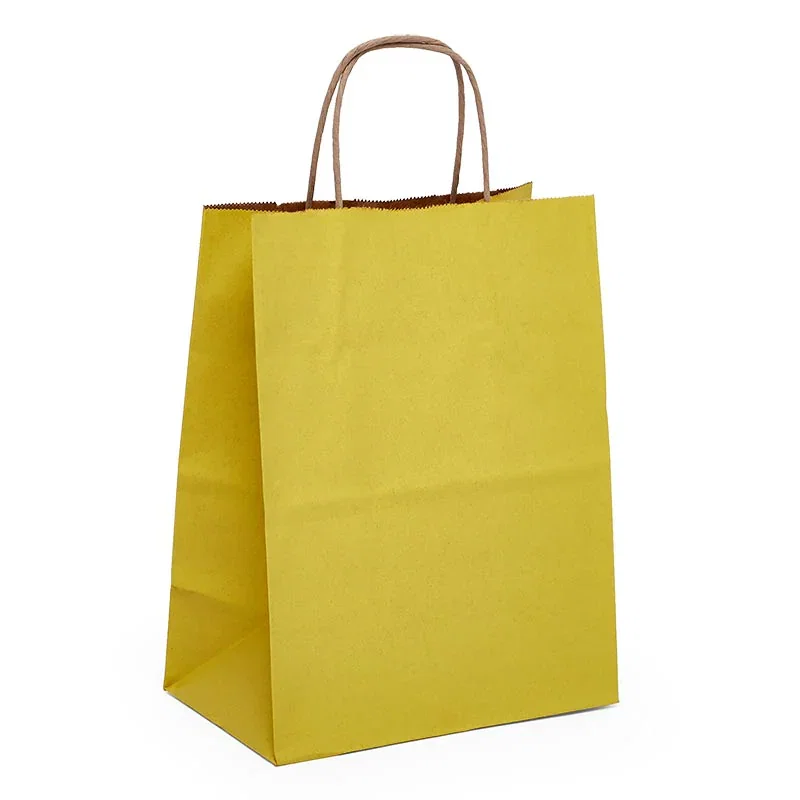 Yellow Tint Kraft Bag