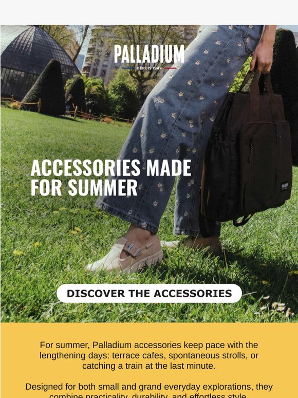 Discover our accessories made for summer.