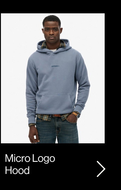 Micro Logo Hoodie