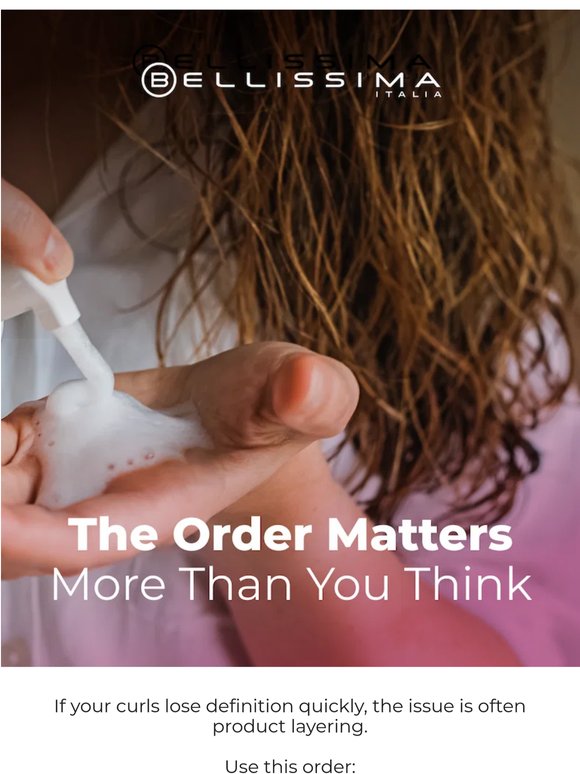 Follow This Order For Better Curls