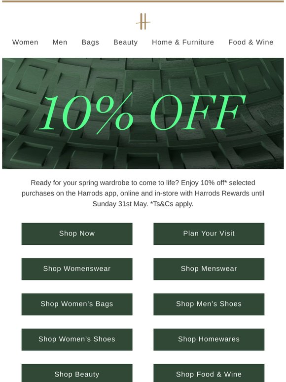 Your 10% off awaits