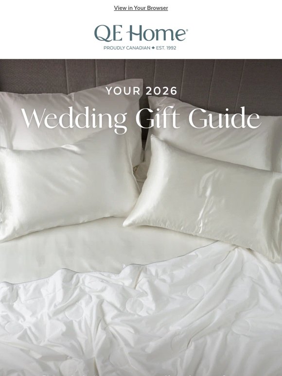 Your 2026 Wedding Gift Guide is Here 💐💝