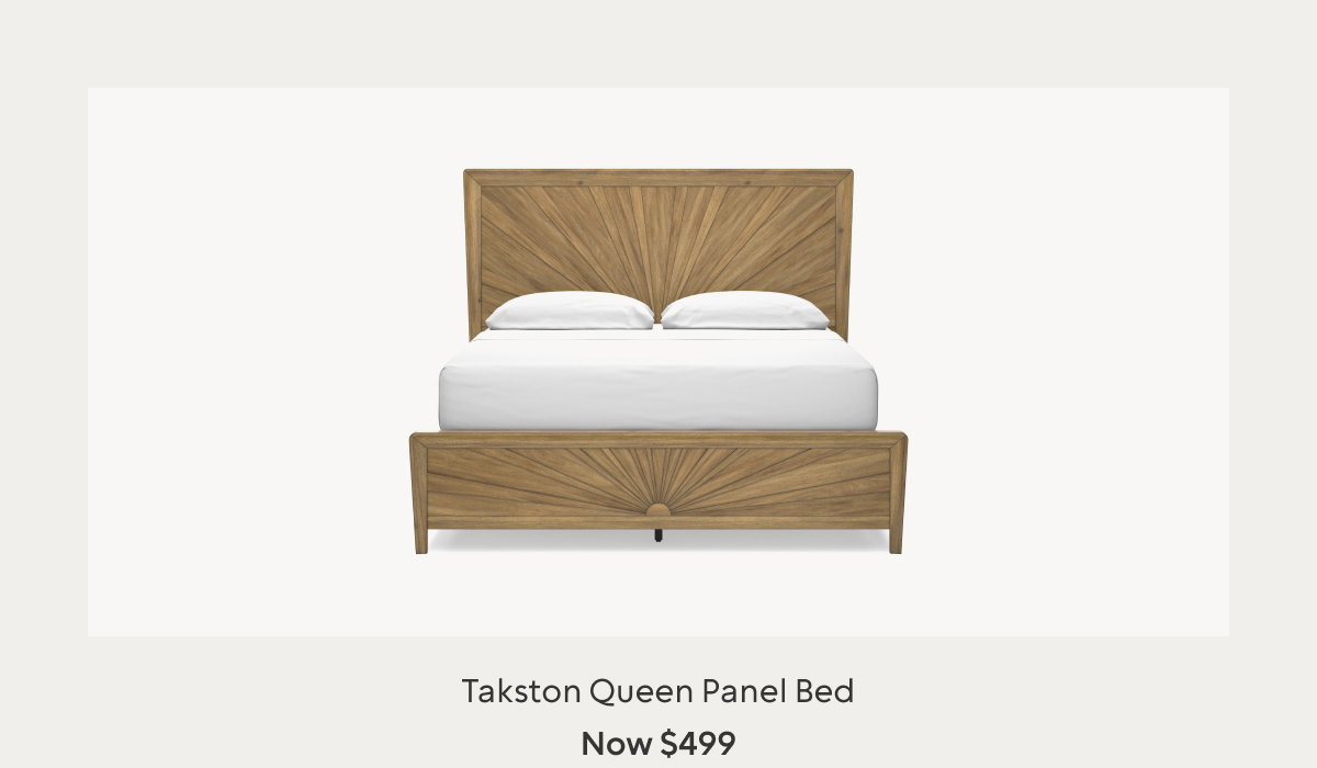 Takston Queen Panel Bed