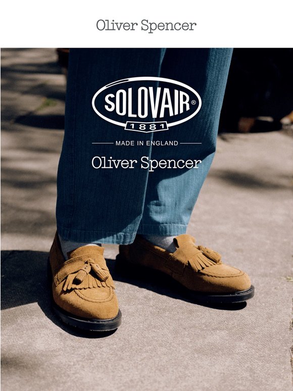 Oliver Spencer x Solovair - Bench Made for Summer